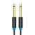 Kabel audio TS 6,35mm Vention BAABG 1,5m, czarny