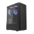 Obudowa komputerowa Darkflash DK300M Micro-ATX + 3 wentylatory (czarna)