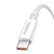 Kabel USB do USB-C Baseus Superior 100W 0.25m (biały)