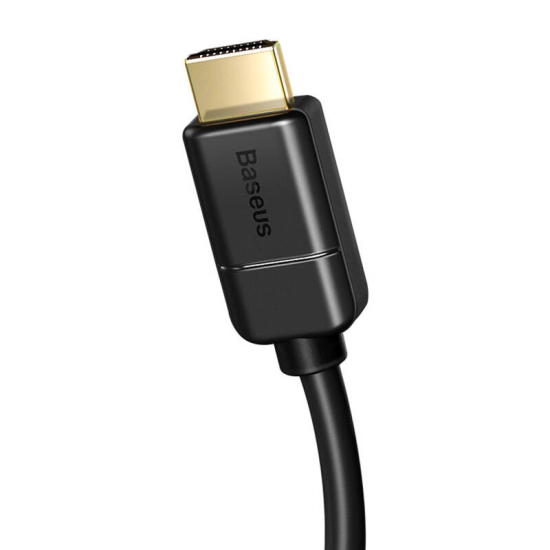 Kabel HDMI 2.0 Baseus, 4K 60Hz, 3D, HDR, 18Gbps, 5m (czarny)