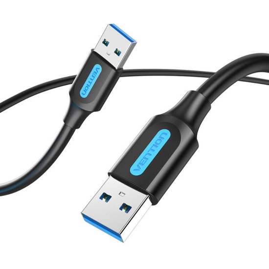 Kabel USB 3.0 Vention CONBI 2A 3m czarny PVC