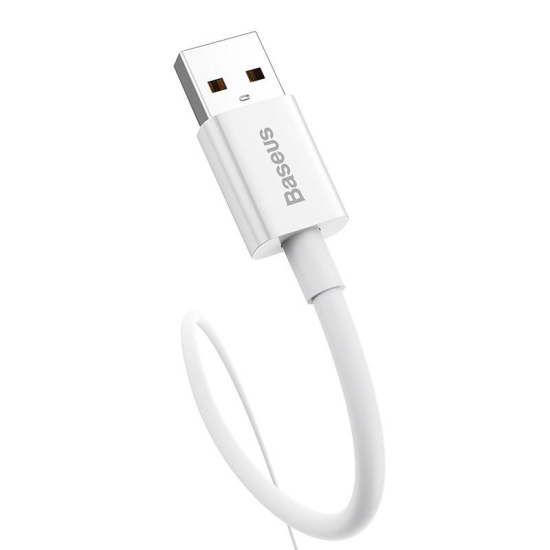 Kabel USB do USB-C Baseus Superior 100W 0.25m (biały)