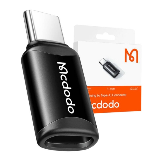 Adapter Lightning do USB-C, Mcdodo OT-7700 (czarny)