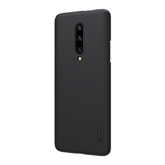 Etui Nillkin Super Frosted Shield do OnePlus 7 Pro (czarne)