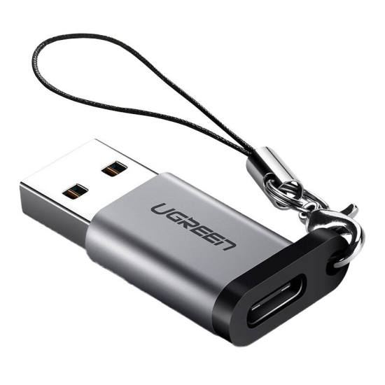 Adapter USB 3.0 do USB-C 3.1 PD UGREEN  US276 (szary)