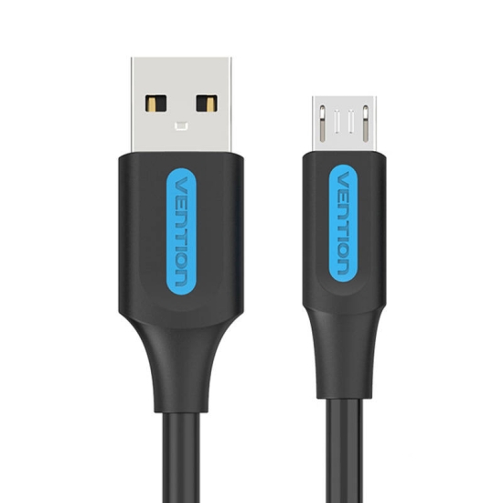 Kabel USB 2.0 A do Micro USB Vention COLBG 3A 1,5m czarny