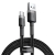 Kabel USB do USB-C Baseus Cafule 3A 0.5m (szaro-czarny)