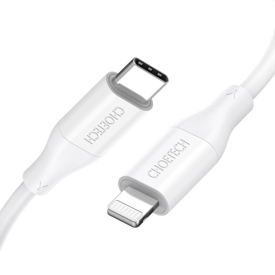 Kabel Choetech IP0040 USB-C do Lightning PD18/30W 1.2m (biały)