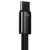 Kabel USB do USB-C Baseus Tungsten Gold, 100W, 1m (czarny)