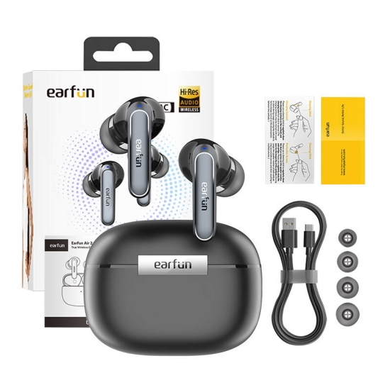 Słuchawki TWS EarFun Air2 (czarne)