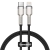 Kabel USB-C do Lightning Baseus Cafule, PD, 20W, 0,25m (czarny)