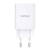 Ładowarka sieciowa VFAN E03, 1x USB, 18W, QC 3.0 + kabel USB-C (biała)