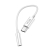 Kabel VFAN L08 USB-C do mini jack 3.5mm AUX, 10cm (biały)