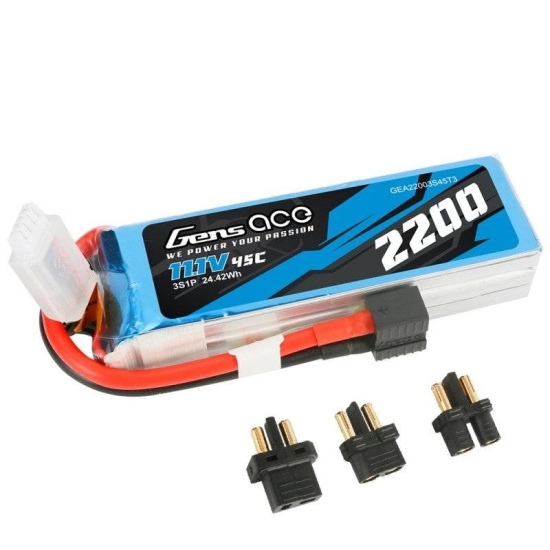 Akumulator Gens Ace Soaring 2200mAh 11.1V 45C 3S1P