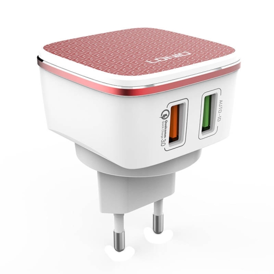 Ładowarka sieciowa LDNIO A2405Q 2USB + kabel MicroUSB