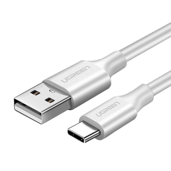 Kabel USB do USB-C QC3.0 UGREEN  US287 1.5m (biały)