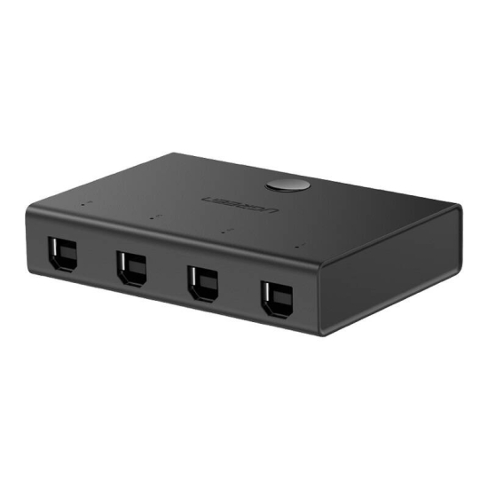 Switch przełącznik KVM USB 2x1 UGREEN 30345 USB 2.0 (czarny)