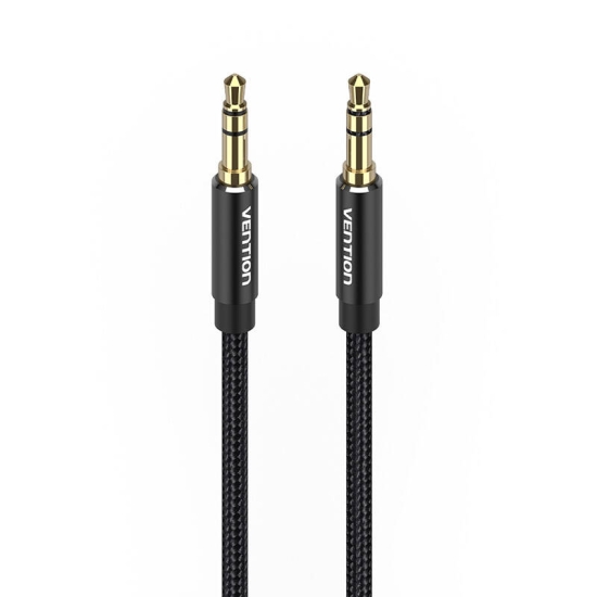 Kabel audio 3,5mm mini jack Vention BAWBD 0,5m Czarny