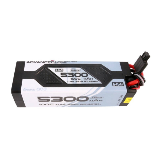 Akumulator Gens ace Advanced G-Tech 5300mAh 11.4V 3S1P 100C HV car Lipo  Hardcase z konektorem Deans Plug