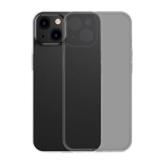 Etui Baseus Frosted Glass Case do iPhone 13 Pro (czarne)  + szkło hartowane