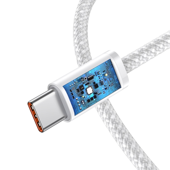 Kabel USB-C do USB-C Baseus Dynamic, 100W, 2m (biały)