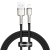 Kabel USB do Lightning Baseus Cafule, 2.4A, 1m (czarny)