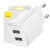 Ładowarka sieciowa Baseus Compact Quick Charger, 2x USB, 10.5W (biała)