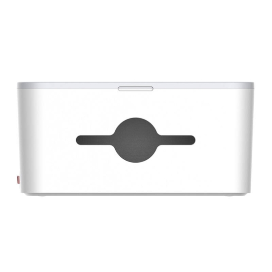 Listwa z organizerem kabli i ładowarką bezprzewodową LDNIO SN5311W 5AC 3USB 2M