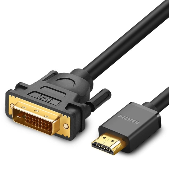 Kabel HDMI - DVI UGREEN HD106, 2m (czarny)