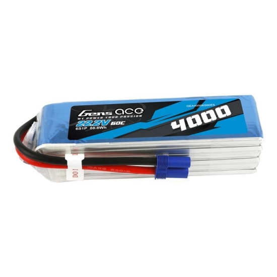 Akumulator Gens Ace 4000mAh 22.2V 60C 6S1P EC5