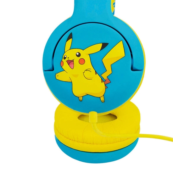 Słuchawki przewodowe dla dzieci OTL Pokemon Pikachu (niebiesko-żółte)