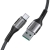 Kabel szybko ładujący USB-A 3.1 do USB-C Lention CB-ACE-6A1M, 6A, 10Gbps, 0,5m (czarny)