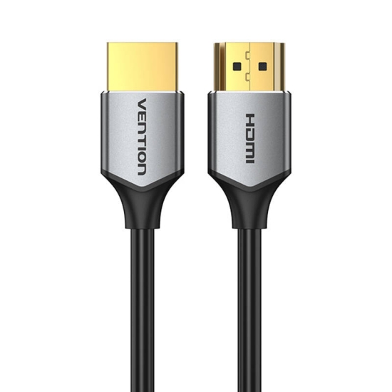 Ultra cienki kabel HDMI Vention ALEHD 0,5 m 4K 60Hz (szary)