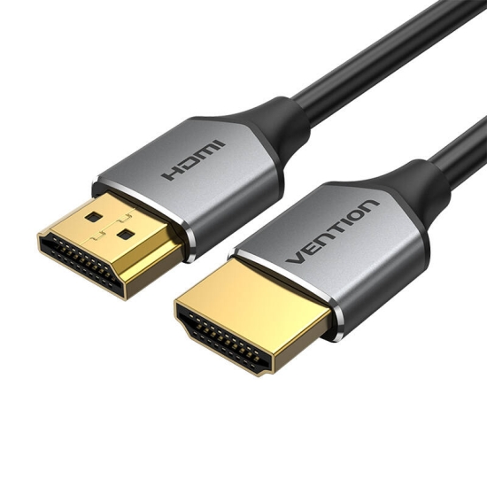 Ultra cienki kabel HDMI Vention ALEHD 0,5 m 4K 60Hz (szary)