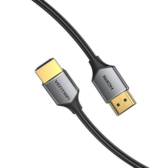 Ultra cienki kabel HDMI Vention ALEHD 0,5 m 4K 60Hz (szary)