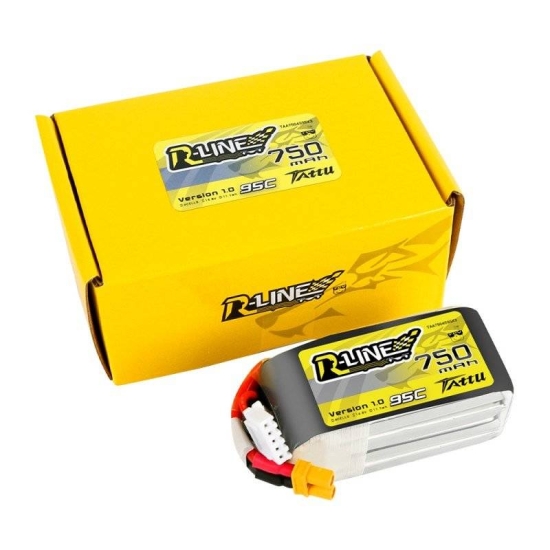 Akumulator Tattu R-Line 750mAh 14.8V 95C 4S1P XT30