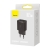 Ładowarka sieciowa Baseus Compact Quick Charger, 2x USB, 10.5W (czarna)