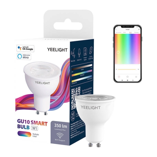 Inteligentna żarówka Yeelight W1 GU10 (kolor) 1szt