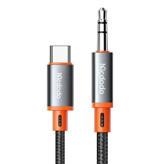 Kabel Mcdodo CA-900 USB-C do mini jack 3.5mm AUX, 1.8m (czarny)