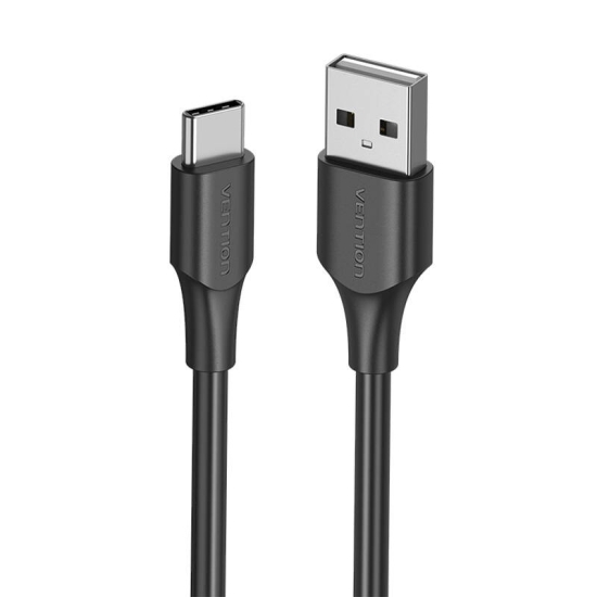 Kabel USB 2.0 A do USB-C 3A Vention CTHBI 3m Czarny