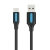 Kabel USB-A 2.0 do USB-C Vention COKBC 3A 0,25m (czarny)