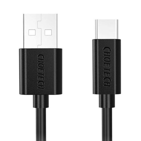 Kabel przedłużający Choetech AC0004 USB-C 3m (czarny)