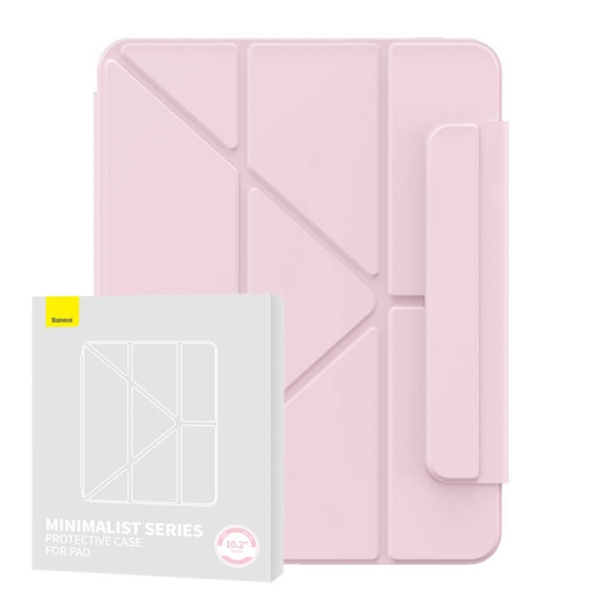 Etui magnetyczne Baseus Minimalist do Pad 10.2″ (2019/2020/2021)(baby pink)