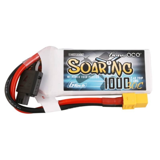 Akumulator Gens Ace G-Tech Soaring 1000mAh 7.4V 30C 2S1P XT60