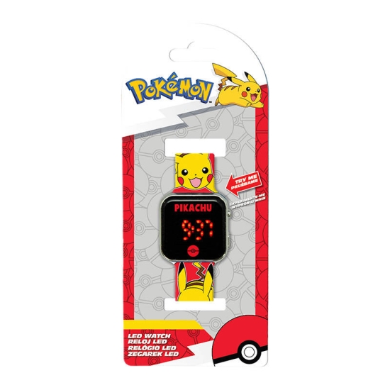 Zegarek z wyświetlaczem LED Pokemon KiDS Licensing