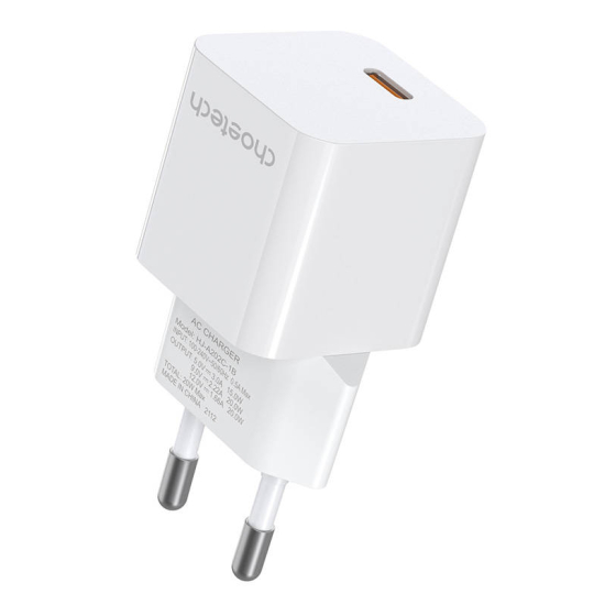 Ładowarka sieciowa Choetech PD5010, PD20W (biała)