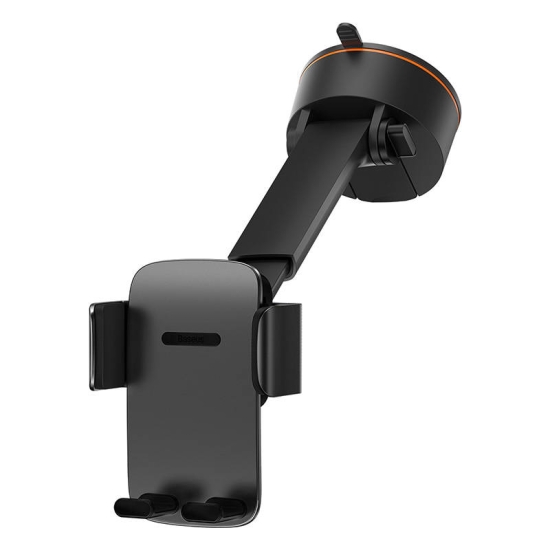 Uchwyt samochodowy Baseus Easy Control Clamp z przyssawką (czarny)