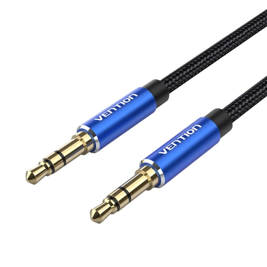 Kabel audio 3,5mm mini jack Vention BAWLJ 5m niebieski