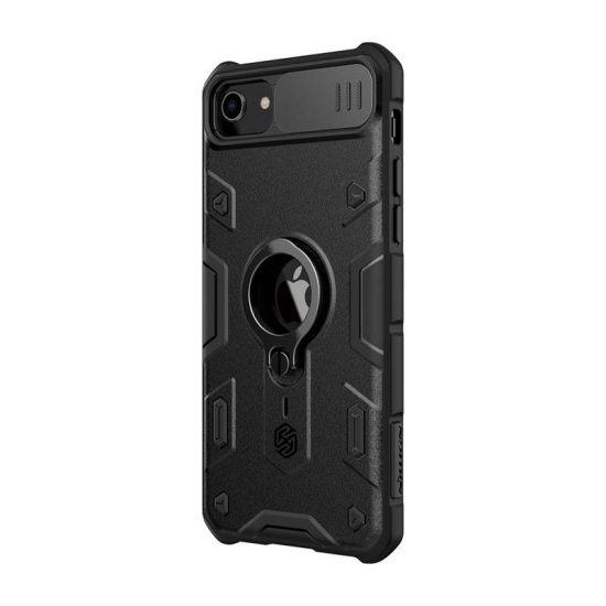 Etui Nillkin CamShield Armor do iPhone SE/8/7 (czarne)