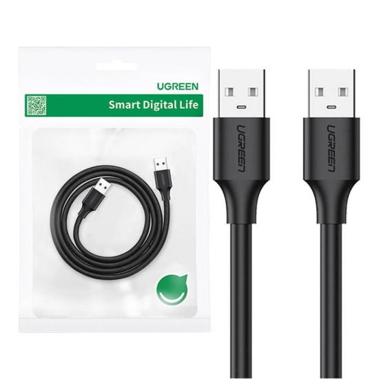 Kabel USB 3.0 A-A UGREEN   US128 3m (czarny)